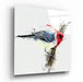 Tableau en verre - Oiseau rouge - Deco Story - L’histoire de la décoration s'écrit ici