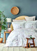 KARACA HOME MILNER Parure de lit en coton renforcé rose 2 personnes - Bella-Home: art de la table, verrerie, trousseau de mariée, décoration