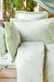  KARACA HOME NADIA ensemble de linge de lit en cotton satiné vert avec couvre-lit jacquard 2 personnes - Bella-Home: art de la table, verrerie, trousseau de mariée, décoration