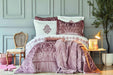  KARACA HOME VOLANTE PRIVATE Ensemble linge de lit complet avec couvre-lit 11 pièces  - Bella-Home: art de la table, verrerie, trousseau de mariée, décoration