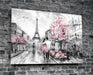 Tableau en verre - Les amoureux à Paris - Deco Story - L’histoire de la décoration s'écrit ici