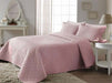 TAÇ HALEY ensemble de couvre-lit rose poudre - Bella-Home: art de la table, verrerie, trousseau de mariée, décoration